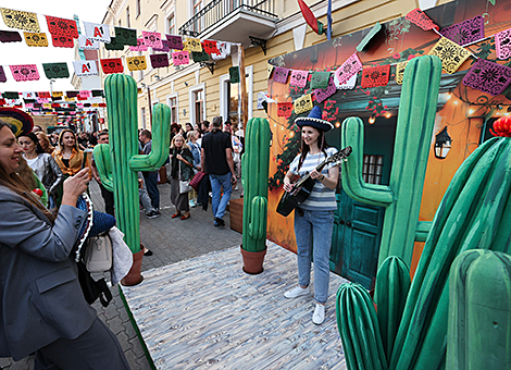 Mexican culture festival in Minsk