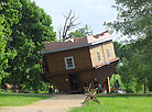 Upside Down House in Dukora