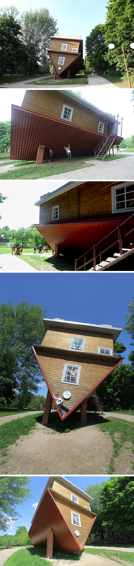 Upside Down House in Dukora