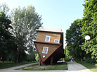 Upside Down House in Dukora