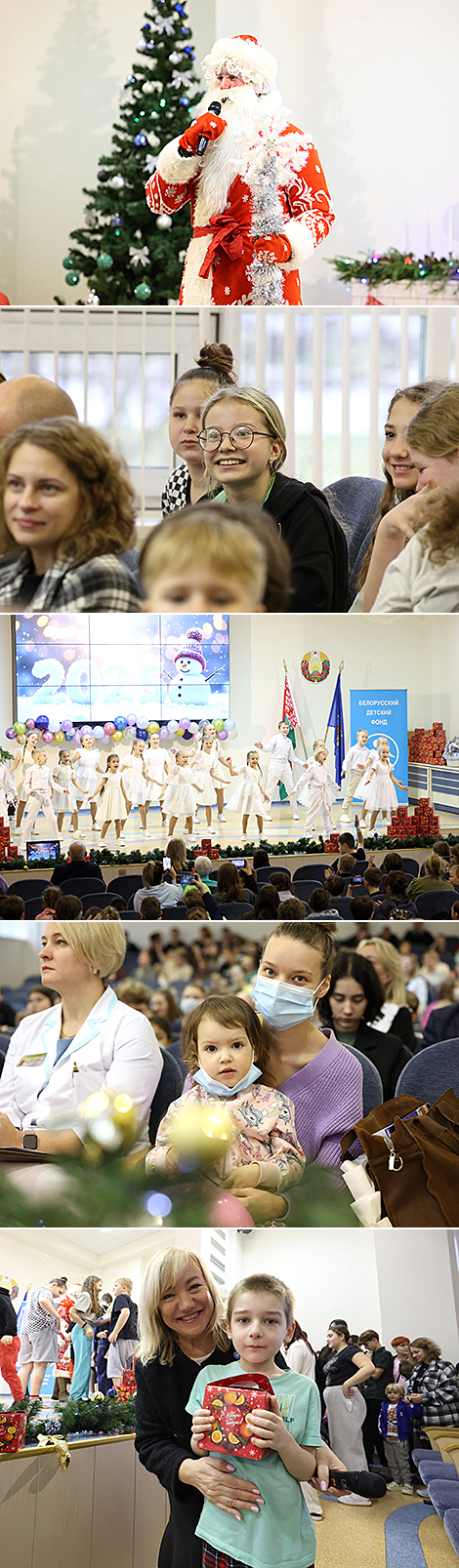 Праздничное мероприятие во 2-й детской больнице Минска