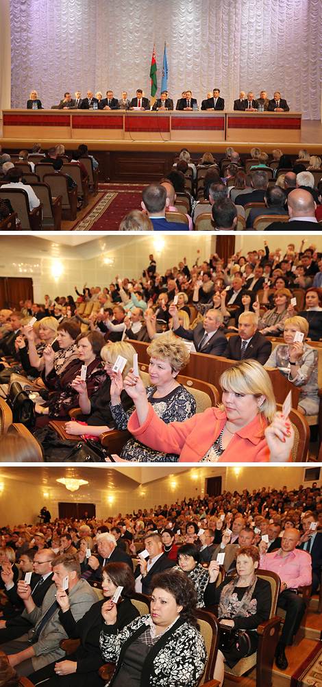 Избрание участников на Всебелорусское народное собрание в Витебске