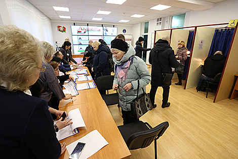 Датэрміновае галасаванне на выбарах Прэзідэнта Беларусі ў Мінску