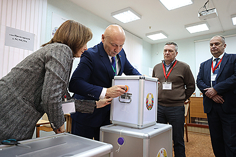 Датэрміновае галасаванне на выбарах Прэзідэнта Беларусі ў Гродне