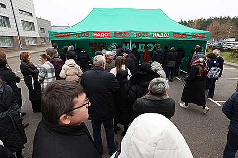 Пікеты выбараў-2025 у Мінску