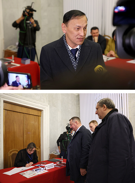 Міжнародны наглядальнік ад Парламенцкай асамблеі АДКБ, член камітэта Жагорку Кенеша Кыргызскай Рэспублікі па аграрнай палітыцы, водных рэсурсах, экалогіі і рэгіянальным развіцці Алішэр Эрбаеў