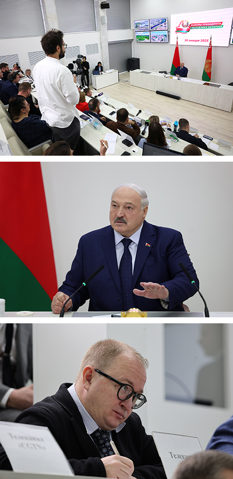 Президент Республики Беларусь Александр Лукашенко провел пресс-конференцию для отечественных и зарубежных СМИ