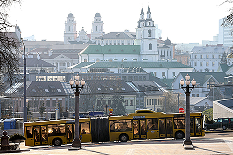 Солнечный день в Минске
