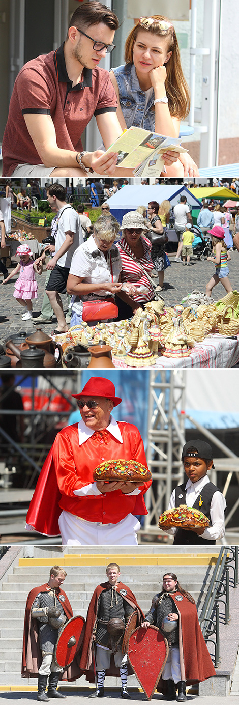 On the first day, the Grodno Festival of National Cultures drew over 120,000 visitors