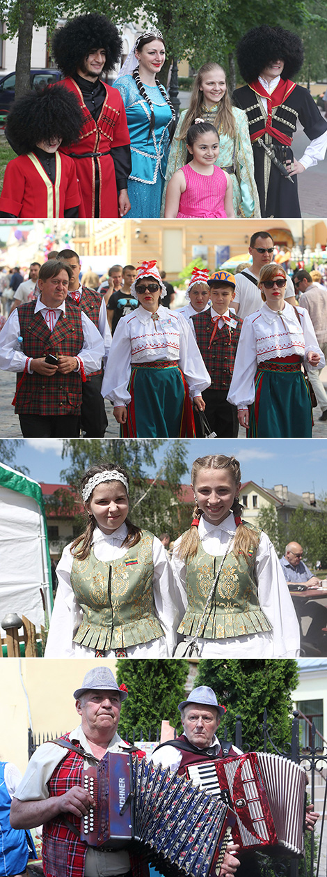 On the first day, the Grodno Festival of National Cultures drew over 120,000 visitors