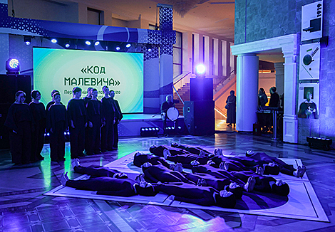 #SUPREMSTORM_night dedicated to the 145th anniversary of the birth of avant-garde artist Kazimir Malevich