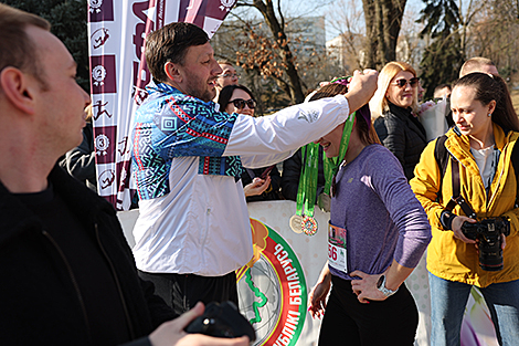 Узнагароджанне пераможніц 