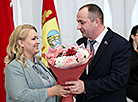 Урачысты прыём жанчын да 8 Сакавіка ў Магілёве