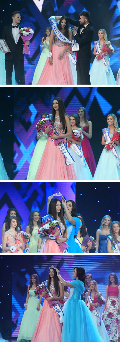 Polina Borodacheva from Minsk has been crowned Miss Belarus 2016