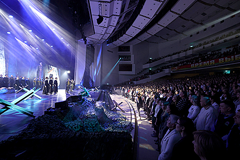 The Every Third concert program at the Palace of the Republic