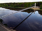 The longest suspension bridge in Belarus