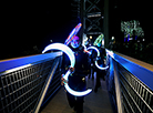 Ceremony to open the pedestrian bridge over the Neman River