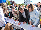 "Забег міру" ў Гродне