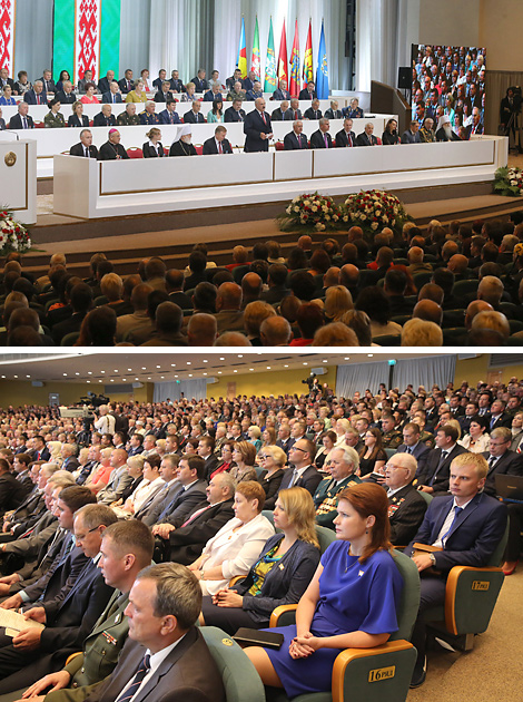 Alexander Lukashenko opens 5th Belarusian People's Congress