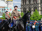 Во время парада на Красной площади