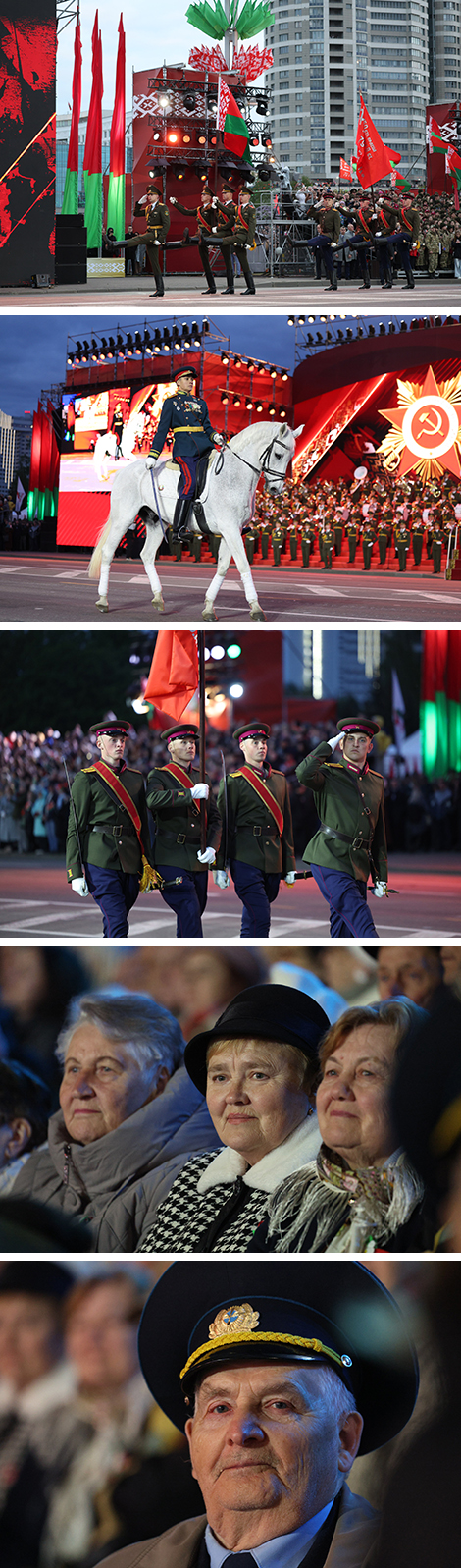 纪念苏联人民伟大卫国战争胜利80周年阅兵式