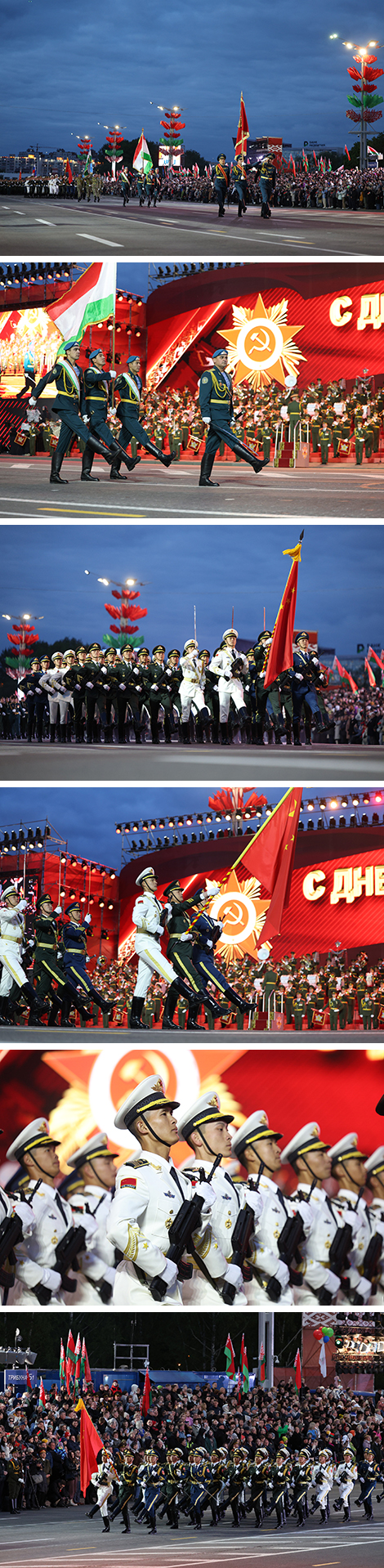 纪念苏联人民伟大卫国战争胜利80周年阅兵式
