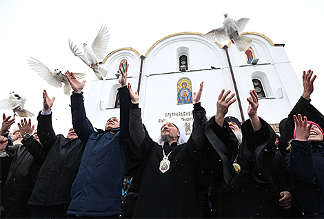 Celebration of the Annunciation of the Blessed Virgin Mary in the Annunciation Church in Vitebsk
