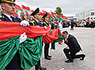 Площадь Государственного флага и герба открыли в Витебске