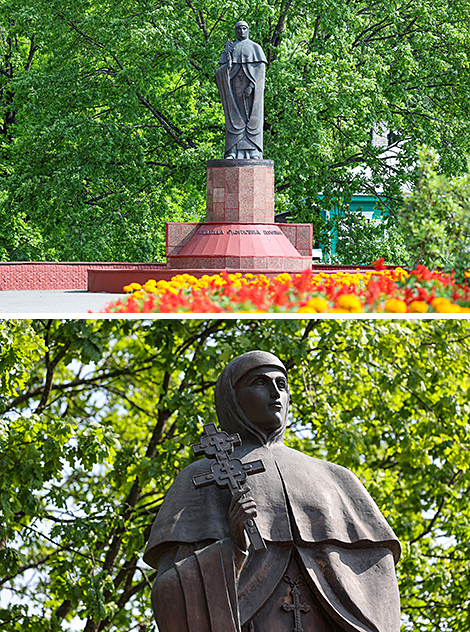 Monument to St. Euphrosyne in Polotsk