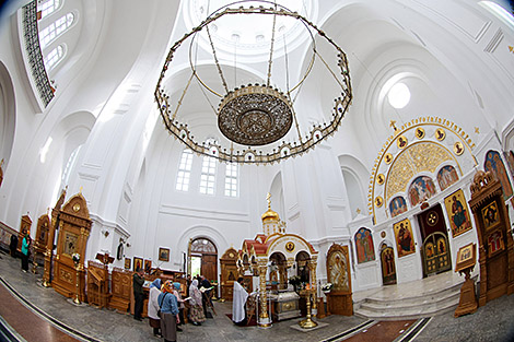 У Спаса-Ефрасіннеўскім жаночым манастыры