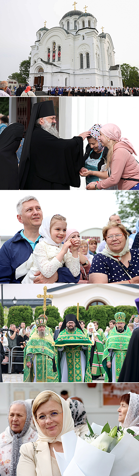 Святочныя ўрачыстасці да 900-годдзя ў Спаса-Ефрасіннеўскім манастыры ў Полацку