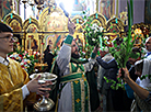 Праваслаўныя вернікі святкуюць Дзень Святой Тройцы 