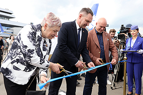 Belavia presents new Airbus A330-200 aircraft