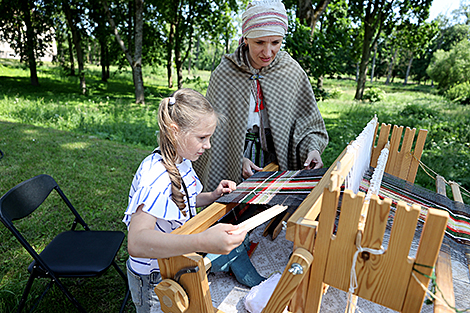 Фестываль беларускай культуры ў дварцова-паркавым комплексе ў Свяцку 