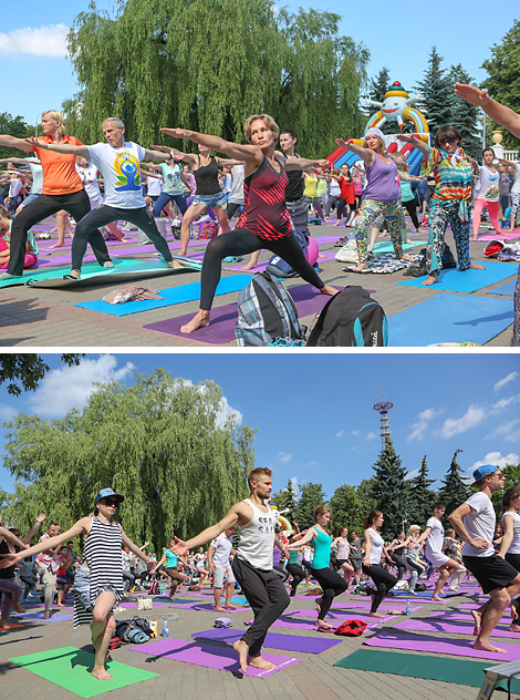 Міжнародны дзень ёгі