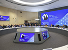 У час работы секцыі "Прымяненне рабатызаваных сістэм як фактар ​​росту канкурэнтаздольнасці прамысловых прадпрыемстваў дзяржаў - членаў ЕАЭС"