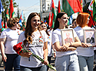 Маршам Пераможцаў стартавалі Дні моладзі ў фестывальным Віцебску
