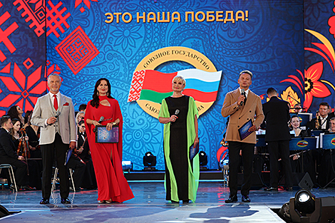 Гала-канцэрт артыстаў эстрады Беларусі і Расіі ў Віцебску 