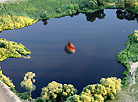International festival of air balloons in Orsha 