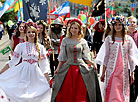 "День вышиванки" в Минске

