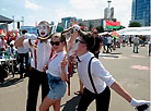 "День вышиванки" в Минске
 
