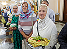 Асвячэнне яблыкаў у свята Праабражэння Гасподняга