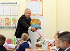 First-graders receive Belarus Is Our Motherland books