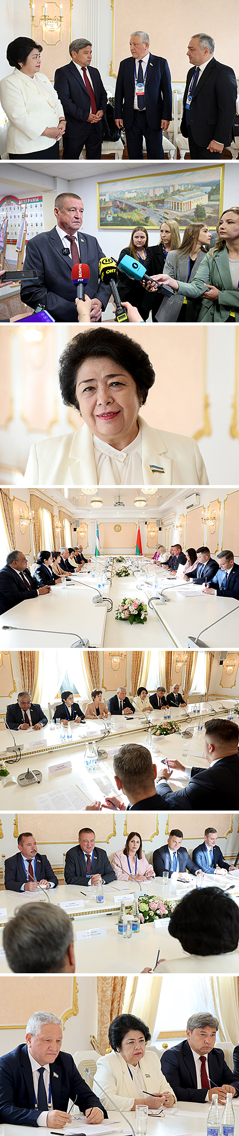 Belarus-Uzbekistan interparliamentary cooperation commission holds first meeting