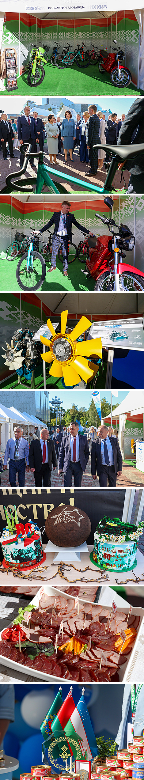 Belarus, Uzbekistan display national economic achievements in Vitebsk 
