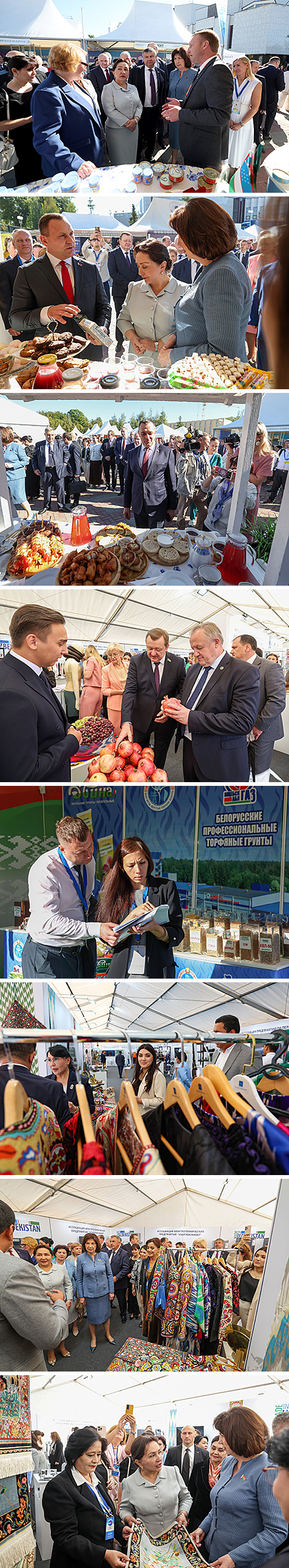 Belarus, Uzbekistan display national economic achievements in Vitebsk