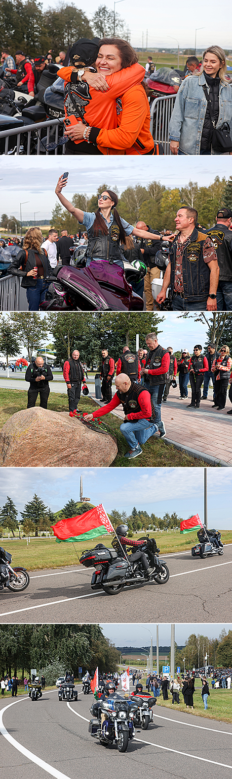 Мотопарад H.O.G. Rally Minsk стартовал от Кургана Славы 
