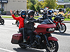 Мотопарад H.O.G. Rally Minsk прибыл в праздничный город 