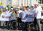 "День без автомобиля"-2025: велопробег в Витебске
