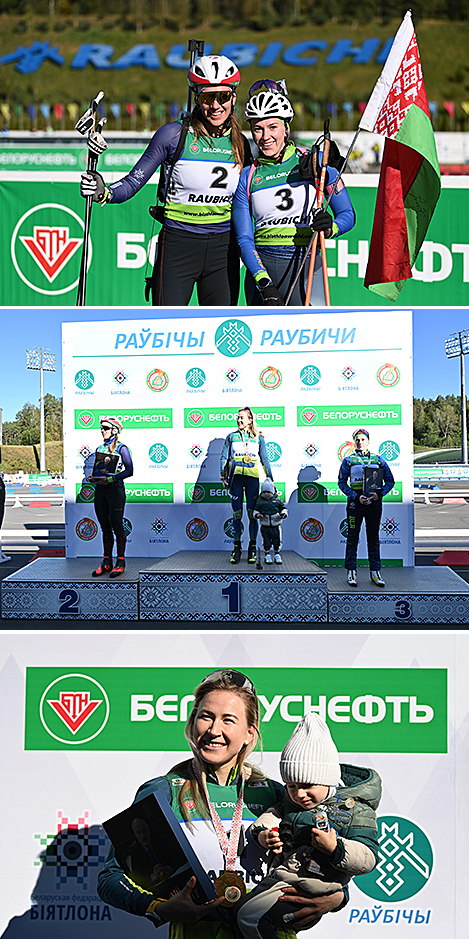 Динара Смольская победила в масс-старте чемпионата Беларуси по летнему биатлону
